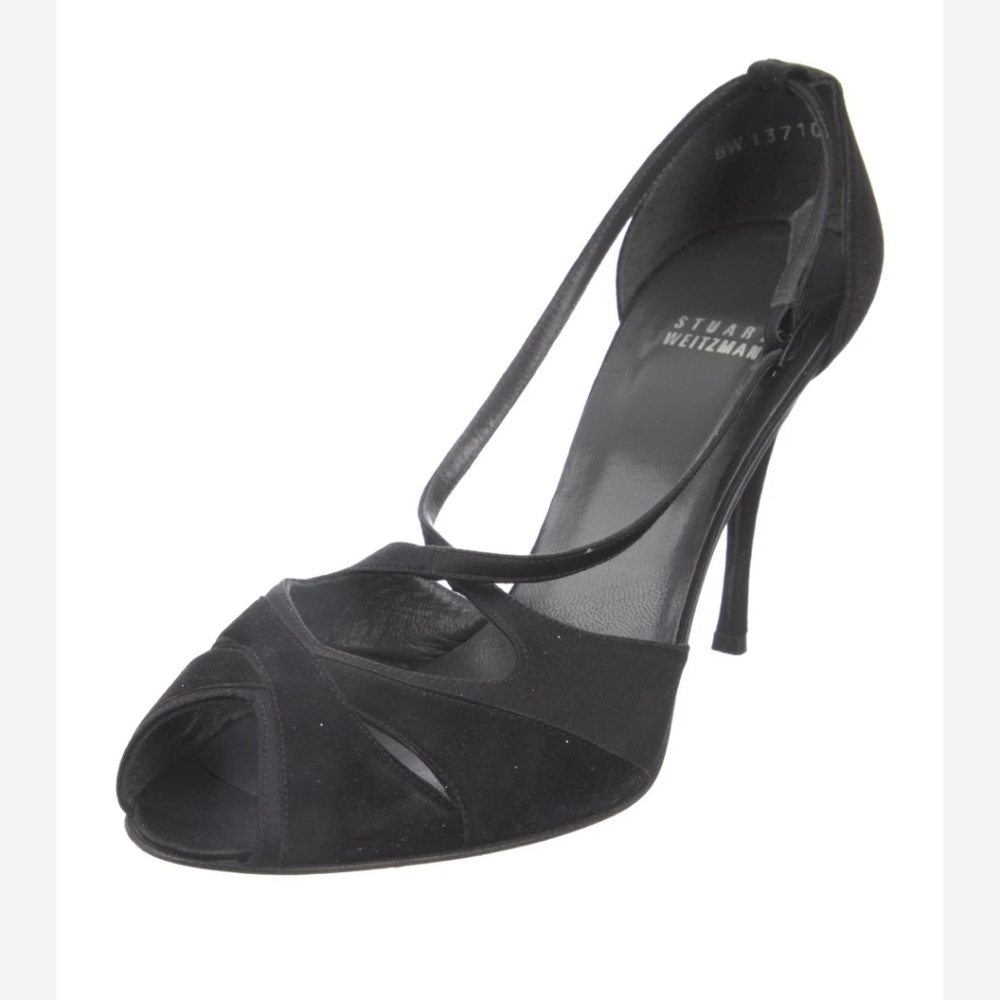 Stuart weitzman suede heels size 6